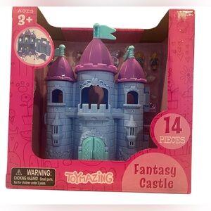 Fantasy Castle Playset - Blue and Purple
